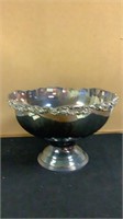 Vintage Mid-century TowleSilverplate Punch Bowl