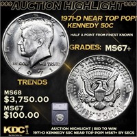 ***Auction Highlight*** 1971-d Kennedy Half Dollar