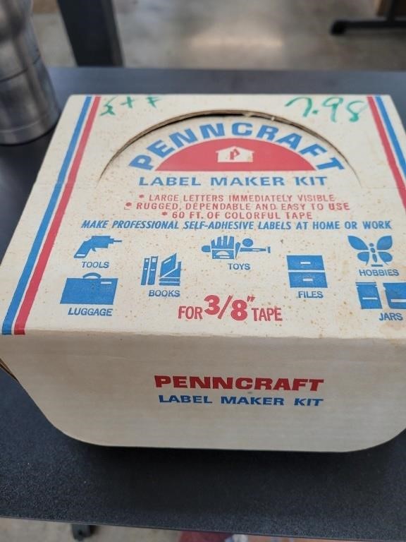 Penncraft label maker kit