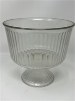 Vintage Pressed Trifle Bowl