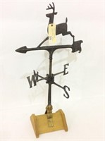 Sm. Metal John Deere Weathervane Mounted