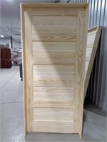 36" Interior Pine Door