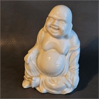 White Porcelain Buddha Sculpture