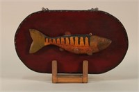 Scot Sparks Handcarved and Painted 11.5" Perch