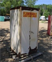 Flammable Storage Cabinet, Approx 31"x65"x32"
