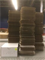 Cardboard collector card boxes. 6x5.5x3
