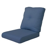 W2086  22 x 24in Outdoor Chair Cushion, Baby Blue