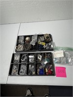 VINTAGE JEWELRY LOT WITH STERLING SILVER