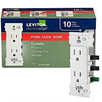 Leviton Decora Edge 15 Amp Tamper-Resistant