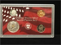 1999 U.S MINT SILVER PROOF SET