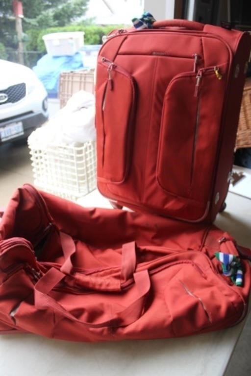 2 Suitcase one Carry on & Duffel Bag