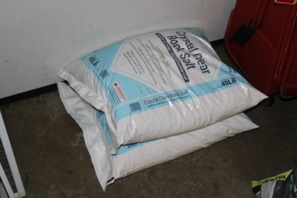 2 Bags of Crystal Clear Water Softener Salt