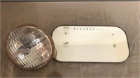 Oldsmobile mirror and headlight bulb
