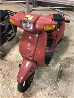 Yamaha moped, 9920 miles showing