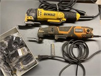 (2) Oscillating Multi-tools w/Accessories