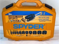 $149 Spyder Spyder 14pc Carbide Tip Hole Saw Kit