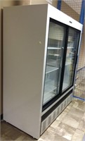 Réfrigérateur à deux portes vitrées Foster