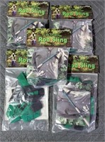 Green Fishing Rod Slings