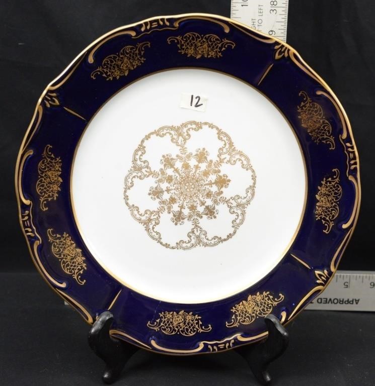 FRANZ BAUER WEIMER PORCELAIN PLATE 10"