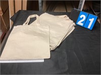 10x New Canvas Bags With Handles