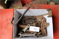 Box of old Wrenches