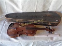 Old Violin & Bow in Case