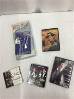 CD and DVD Collection with Frank Sinatra and other