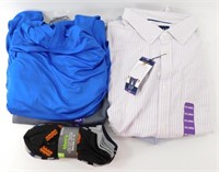 * Lot of New Men's Clothing (Size XXL) & 10-Pack