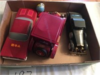 Vintage car toys