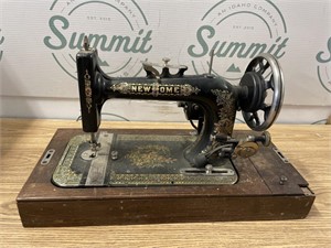 Vintage New Home sewing Machine