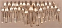 Lot of American Early 19th C. Coin Silver Spoons.