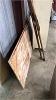 2 SHEETS OF PLYWOOD