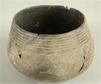 ANCIENT NATIVE AMERICAN CADDO TERRACOTTA BOWL