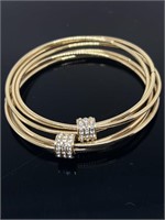 Gold Rhinestone Bracelets