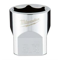 Milwaukee-9068 3/8 Drive 3/4 SAE 6Pt Socket