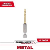 SHOCKWAVE 3/32 in. Titanium Drill Bit