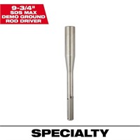 9-3/4 in. SDS-MAX Demo Ground Rod Driver