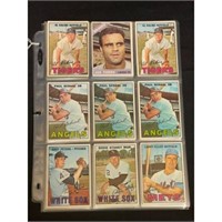 (50) 1960's Topps Baseball Lot/hof