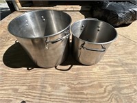 Two Large Pots