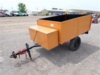 54 In. x 6 Ft S/A Utility Trailer
