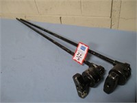 Qty 2 MSE  Light stand extention arms BLACK