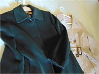 Two Nice Coats, 1 Cinzia Rocca Wool Dk Green Full