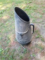 Vintage plastic charcoal bucket