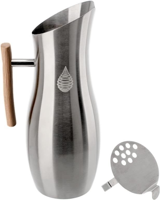 Stainless Steel Pitcher with Lid (1.9L)