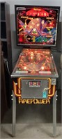 1980 Williams "FIREPOWER" Pinball Machine
