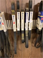 (5) Napa V Ribbed 06 series belts