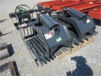 Stout HD72B Stone Grapple for Skid Loader