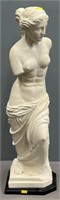 Italian Plaster Venus Classical Figure Signed