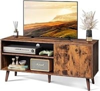 Wlive Mid-century Modern Tv Stand For 55" Tv,