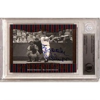 2001 Ud Hof Brooks Robinson Auto Beckett Coa